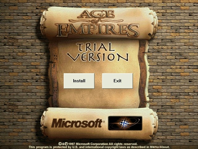 Age of Empires - Trial Version