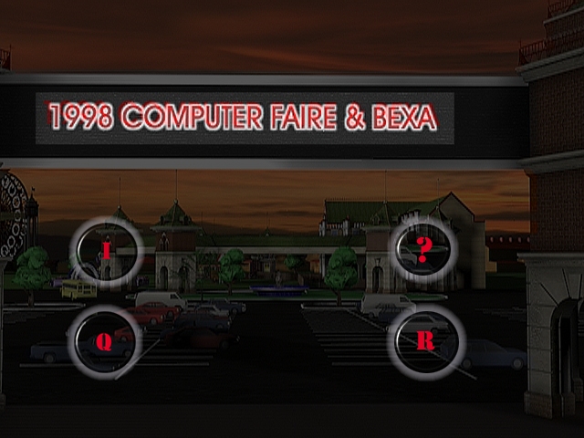 Computer Faire and BEXA '98 start screen