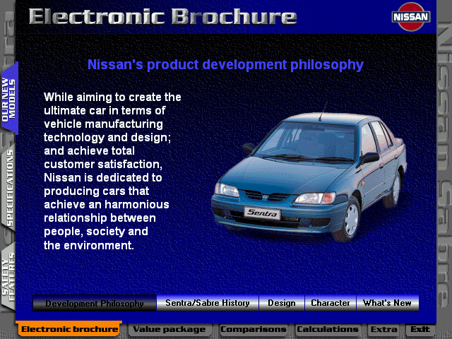 Nissan's product development philosophy