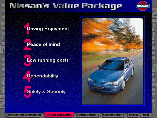 Nissan's Value Package