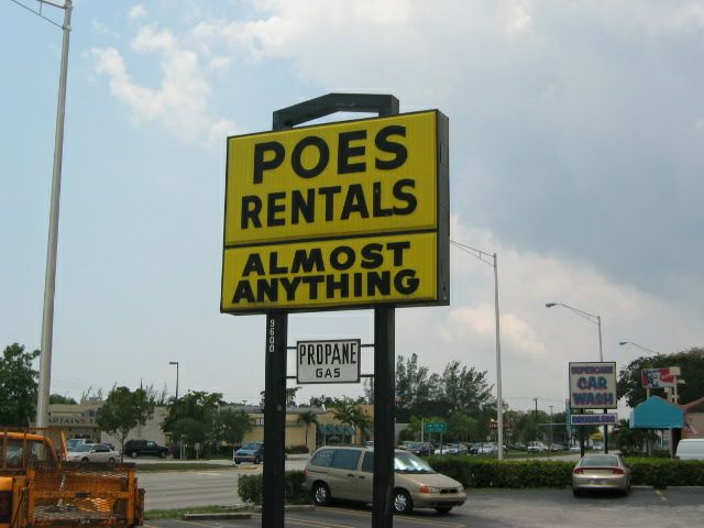 POES for rent?