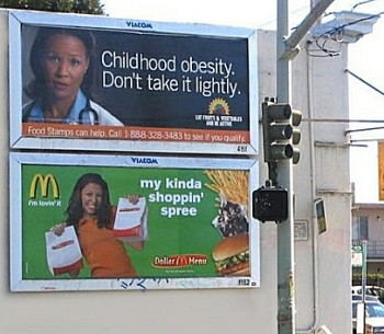 Well-placed: McDonald's causes obesity in children?