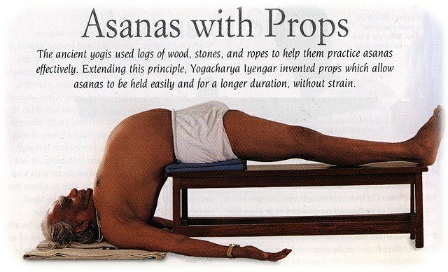 Asanas with props