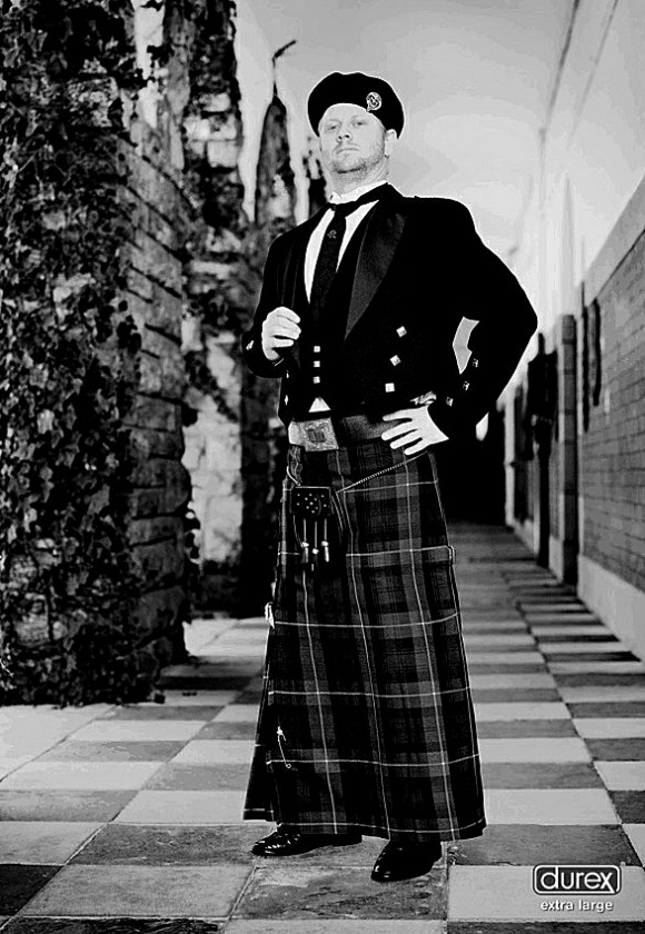What do scotsmen wear under their kilts?