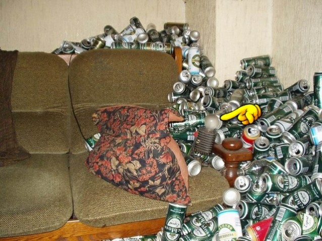 Ambience amongst empties...