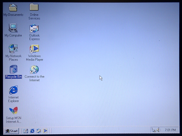 Windows ME also installed